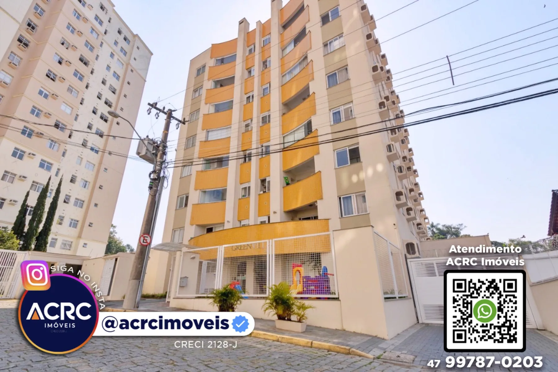 ACRC Imóveis - AP09703 - Apartamento para Locação no Bairro Vila Nova em Blumenau - foto 1