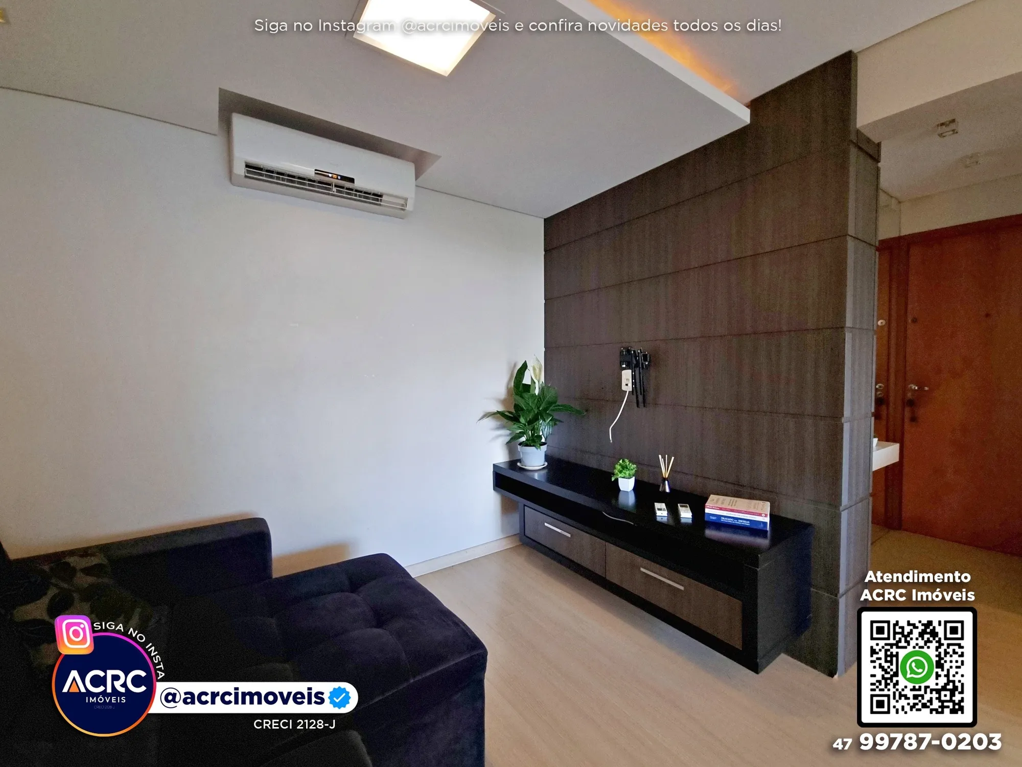 ACRC Imóveis - AP09703 - Apartamento para Locação no Bairro Vila Nova em Blumenau — foto 3