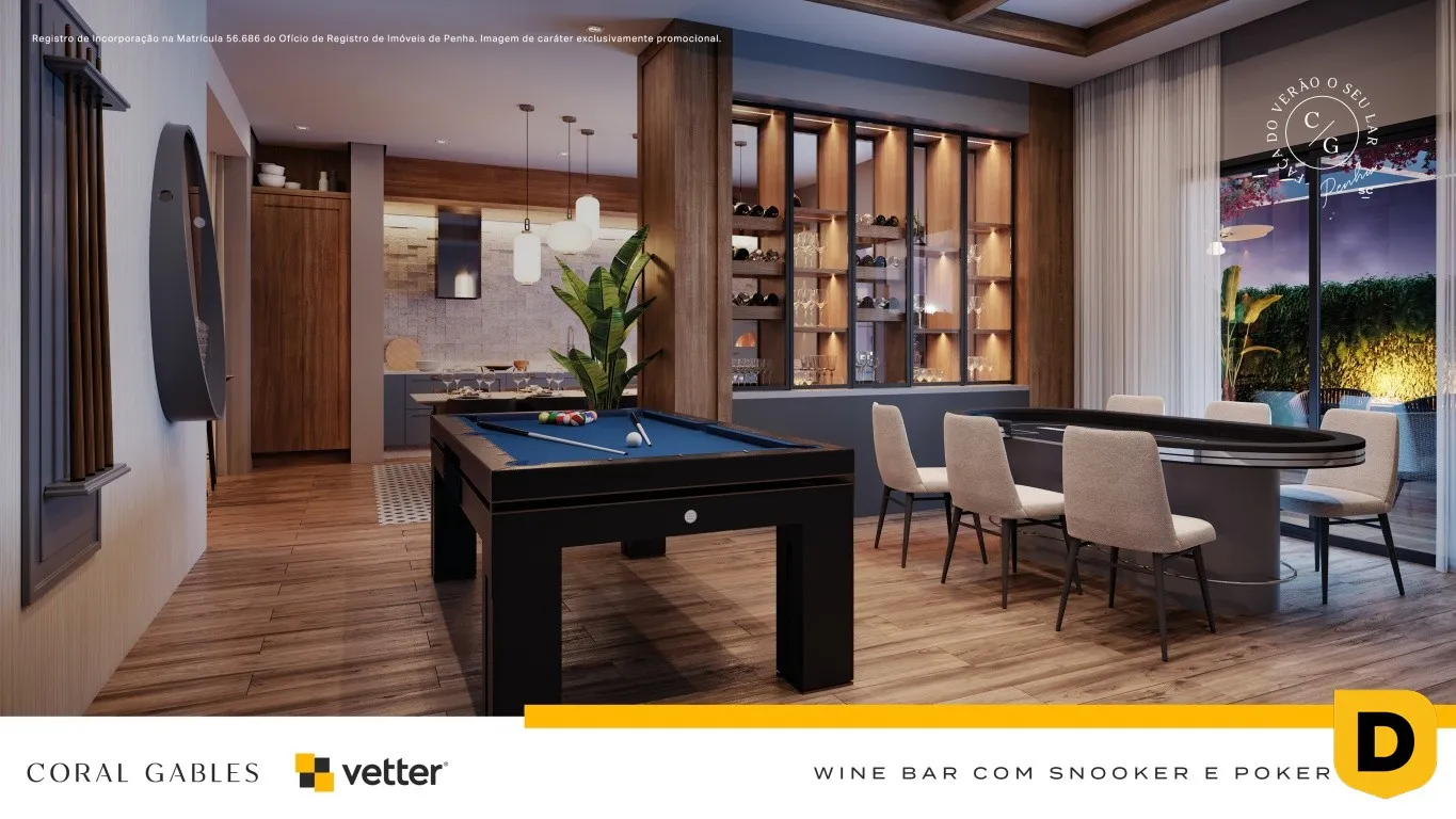 Apartamento Vista Mar no Coral Gables: Pronto para Morar com Lazer de Resort em Penha — foto 7