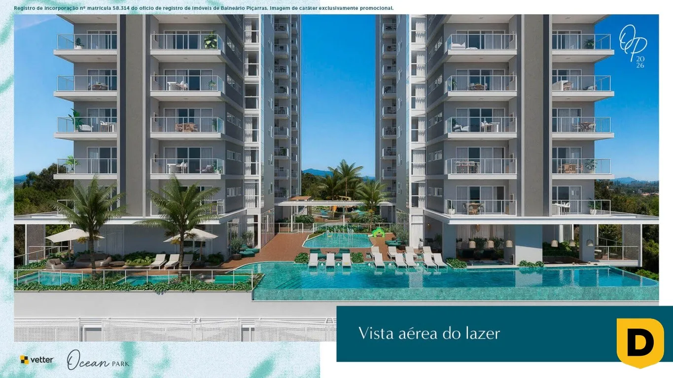 Apartamento Vista Mar no Ocean Park: 2 Suítes em Andar Alto no Melhor de Piçarras — foto 2