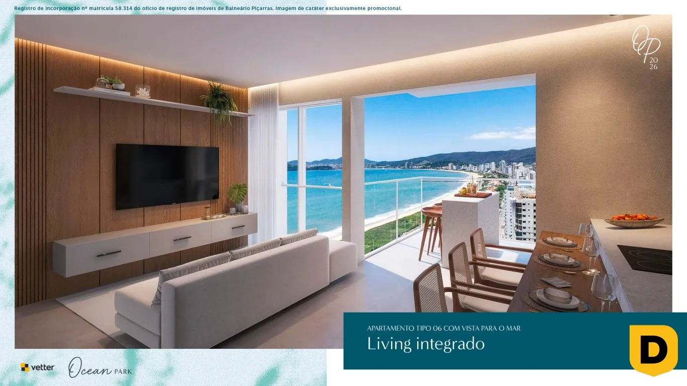 Apartamento Vista Mar no Ocean Park: 2 Suítes em Andar Alto no Melhor de Piçarras — foto 5