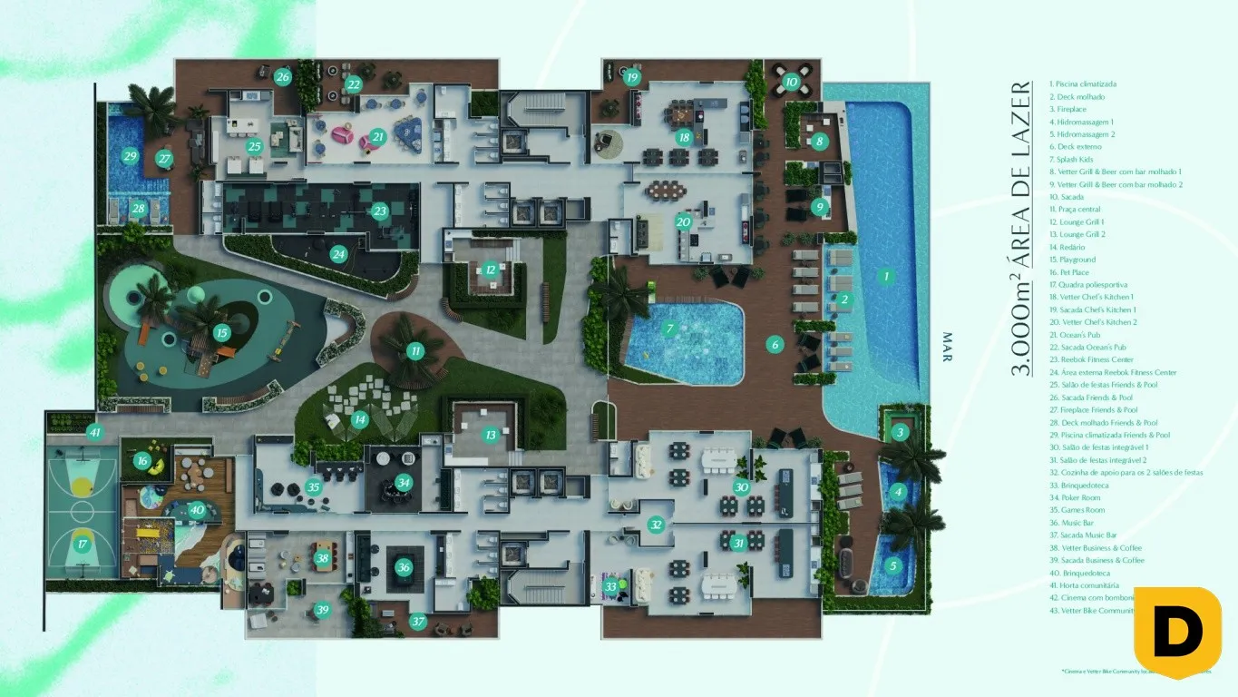 Apartamento Vista Mar no Ocean Park: 2 Suítes em Andar Alto no Melhor de Piçarras — foto 6