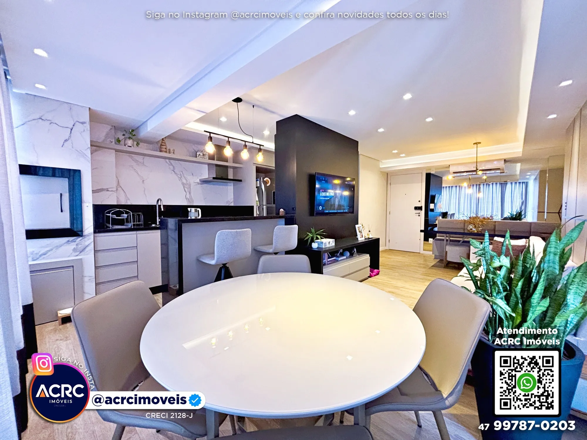 ACRC Imóveis - AP10144 - Apartamento a Venda no Bairro Fortaleza em Blumenau — foto 3