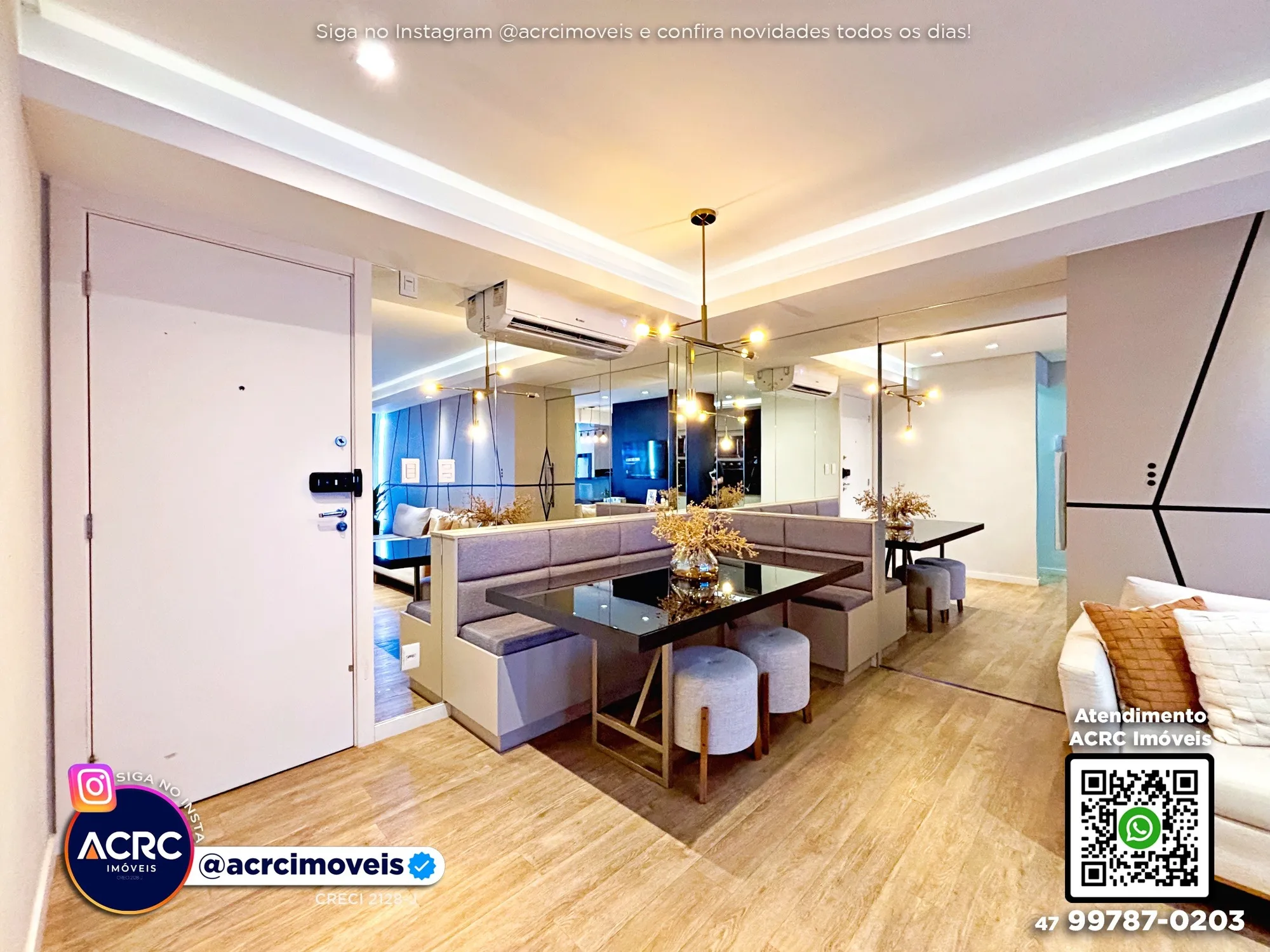 ACRC Imóveis - AP10144 - Apartamento a Venda no Bairro Fortaleza em Blumenau — foto 5