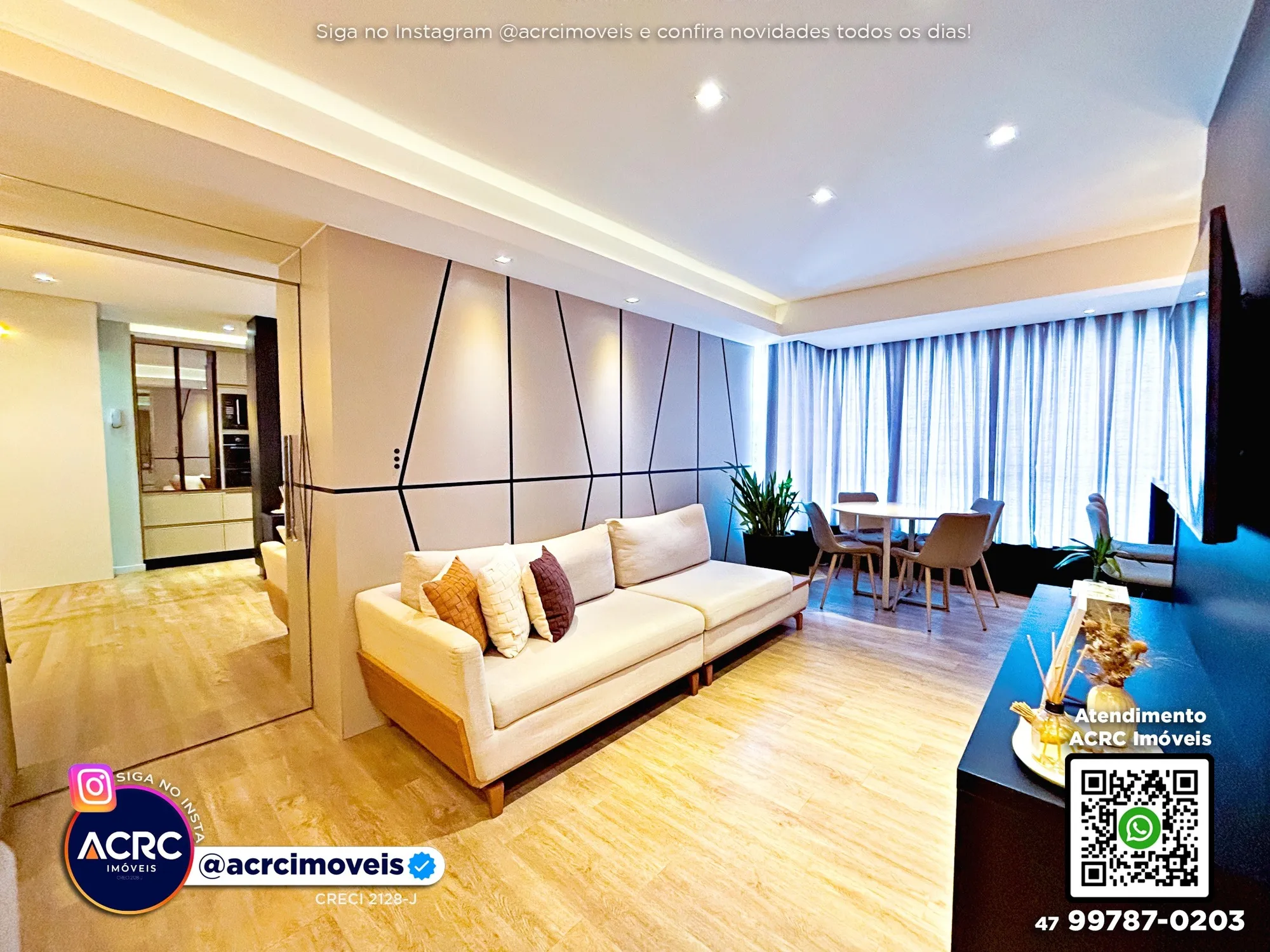 ACRC Imóveis - AP10144 - Apartamento a Venda no Bairro Fortaleza em Blumenau — foto 6