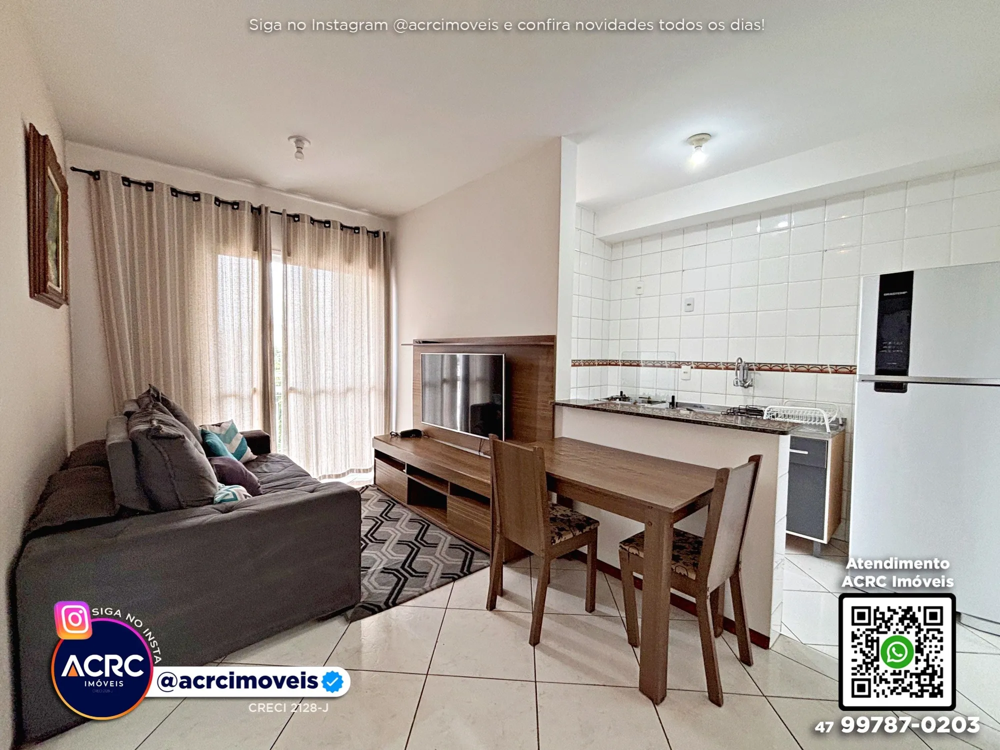 ACRC Imóveis - AP10141 - Apartamento a Venda no Bairro Vila Nova em Blumenau - foto 1