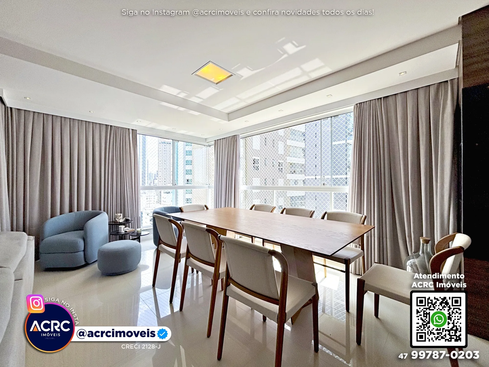 ACRC Imóveis - AP10138 - Apartamento beira mar a Venda em Balneário Camboriú — foto 6