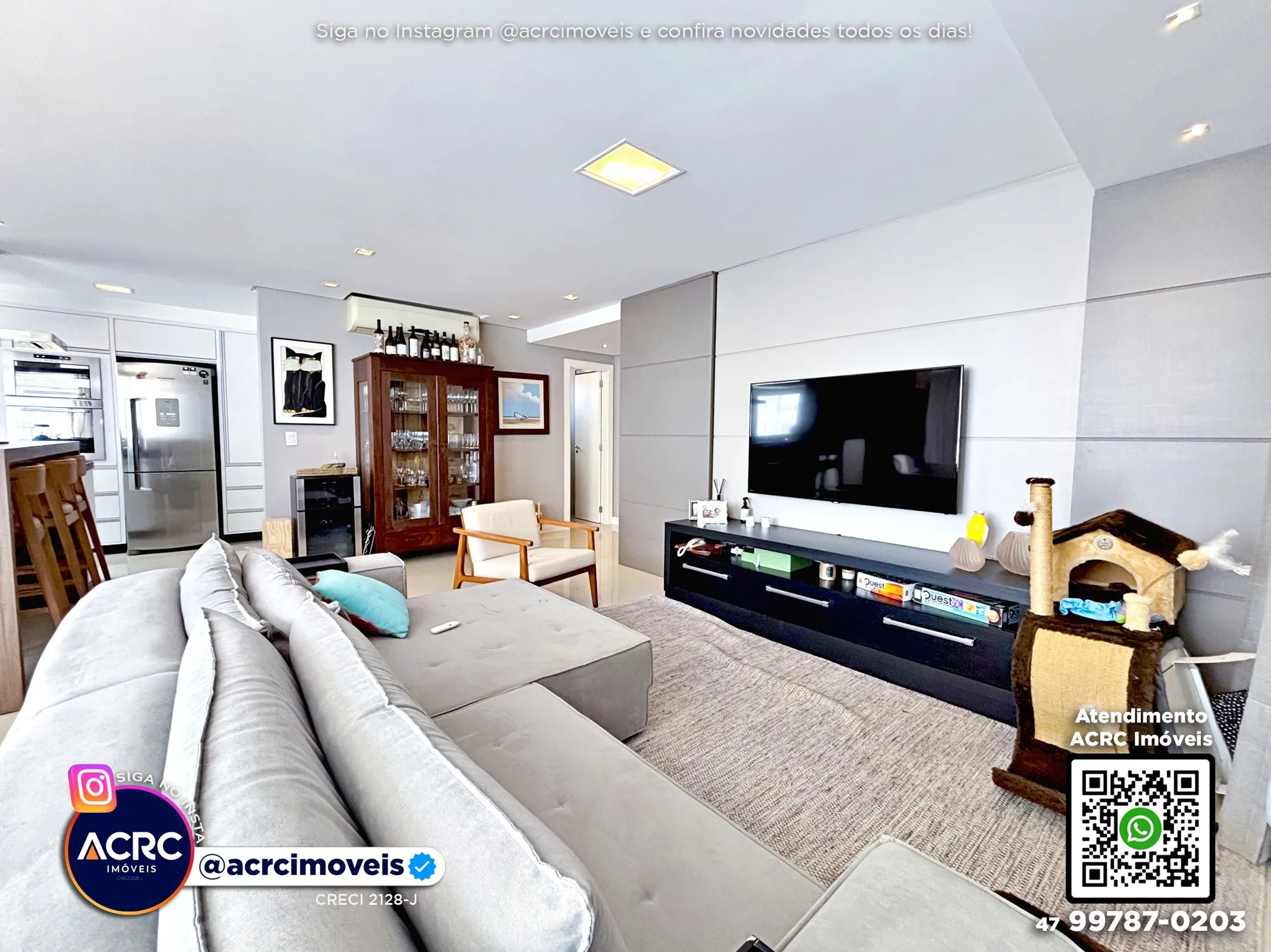 ACRC Imóveis - AP10138 - Apartamento beira mar a Venda em Balneário Camboriú — foto 7