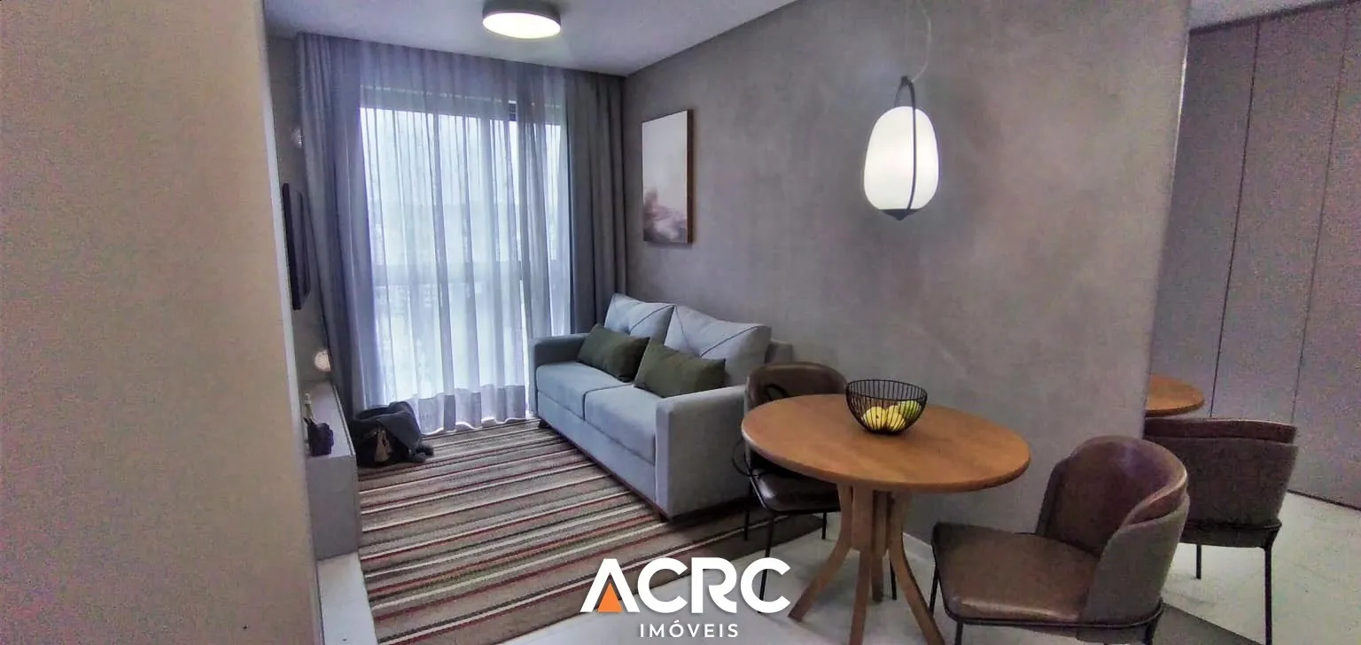 ACRC Imóveis - AP10137 - Loft mobiliado para Locação no Bairro Victor Konder em Blumenau - foto 1