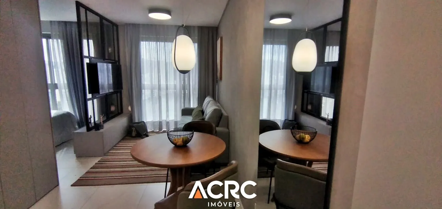 ACRC Imóveis - AP10137 - Loft mobiliado para Locação no Bairro Victor Konder em Blumenau — foto 3