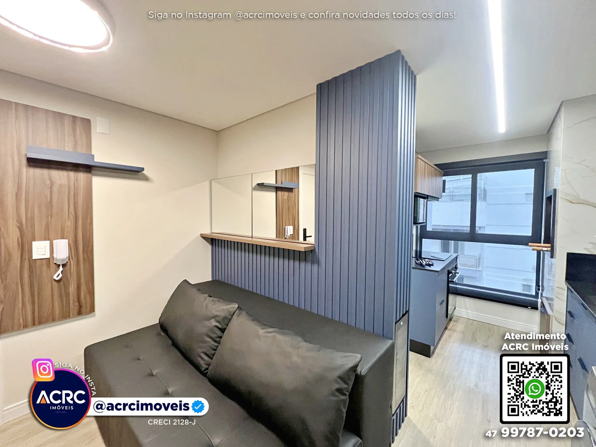 ACRC Imóveis - AP10136 - Apartamento para Locação no Bairro Centro em Blumenau — foto 3