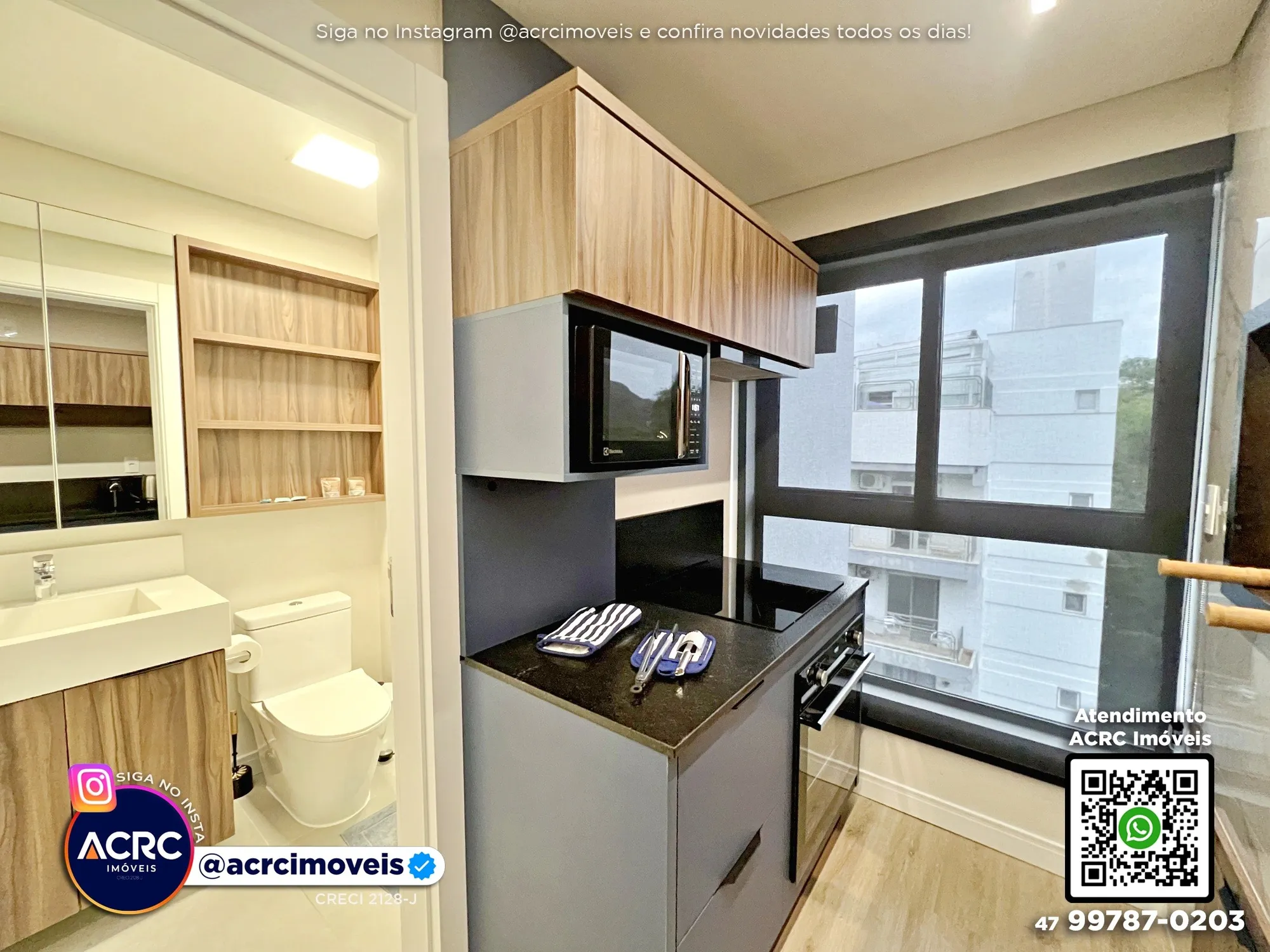 ACRC Imóveis - AP10136 - Apartamento para Locação no Bairro Centro em Blumenau — foto 5
