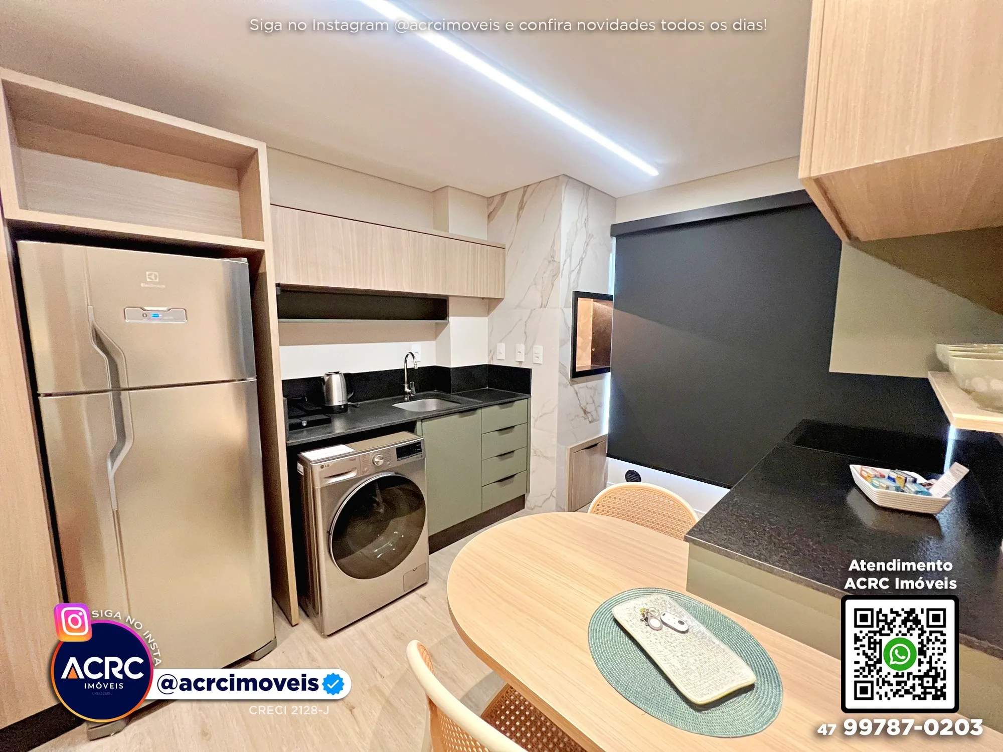 ACRC Imóveis - AP10135 - Apartamento para Locação no Bairro Centro em Blumenau — foto 5