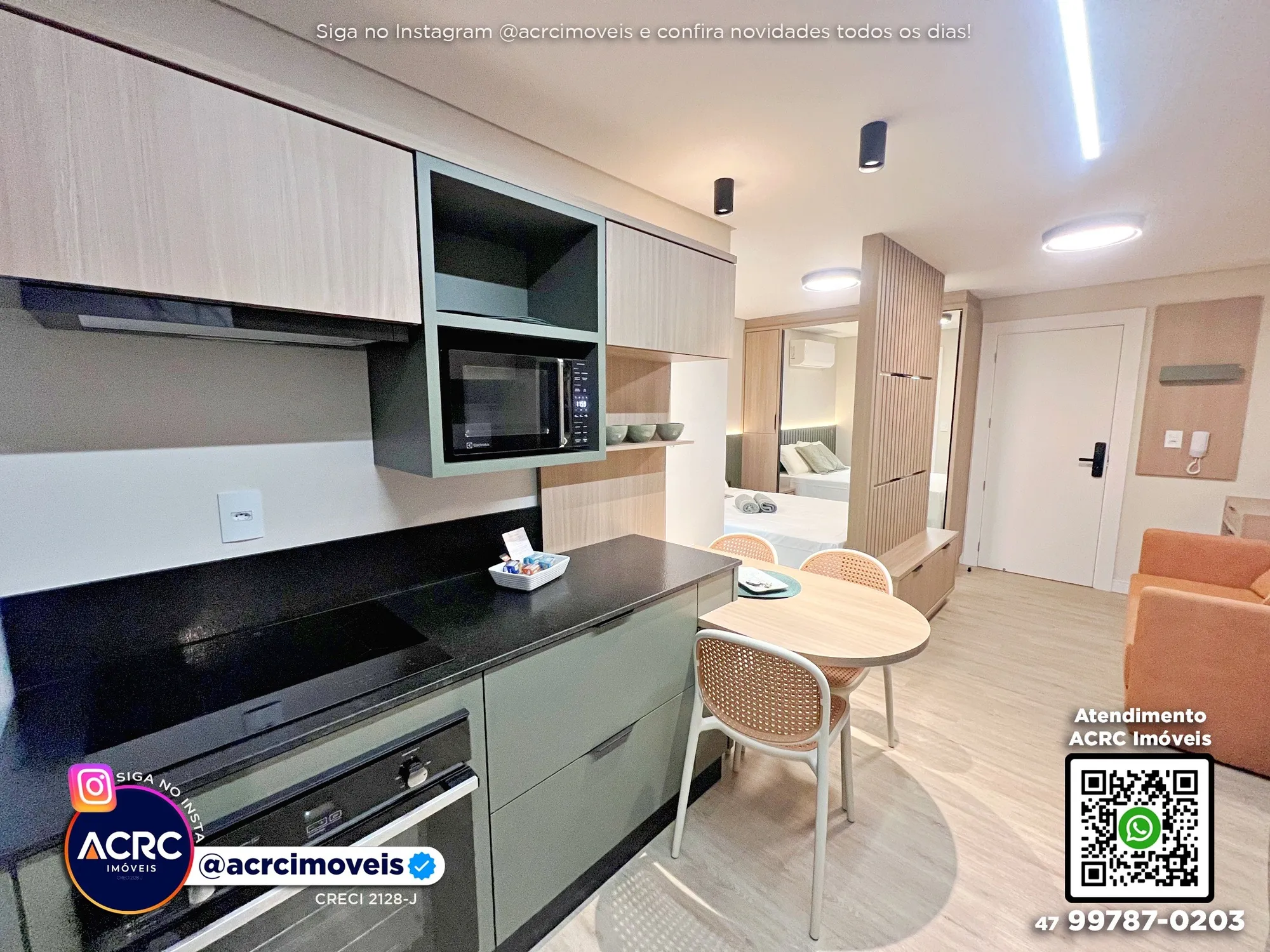 ACRC Imóveis - AP10135 - Apartamento para Locação no Bairro Centro em Blumenau — foto 7