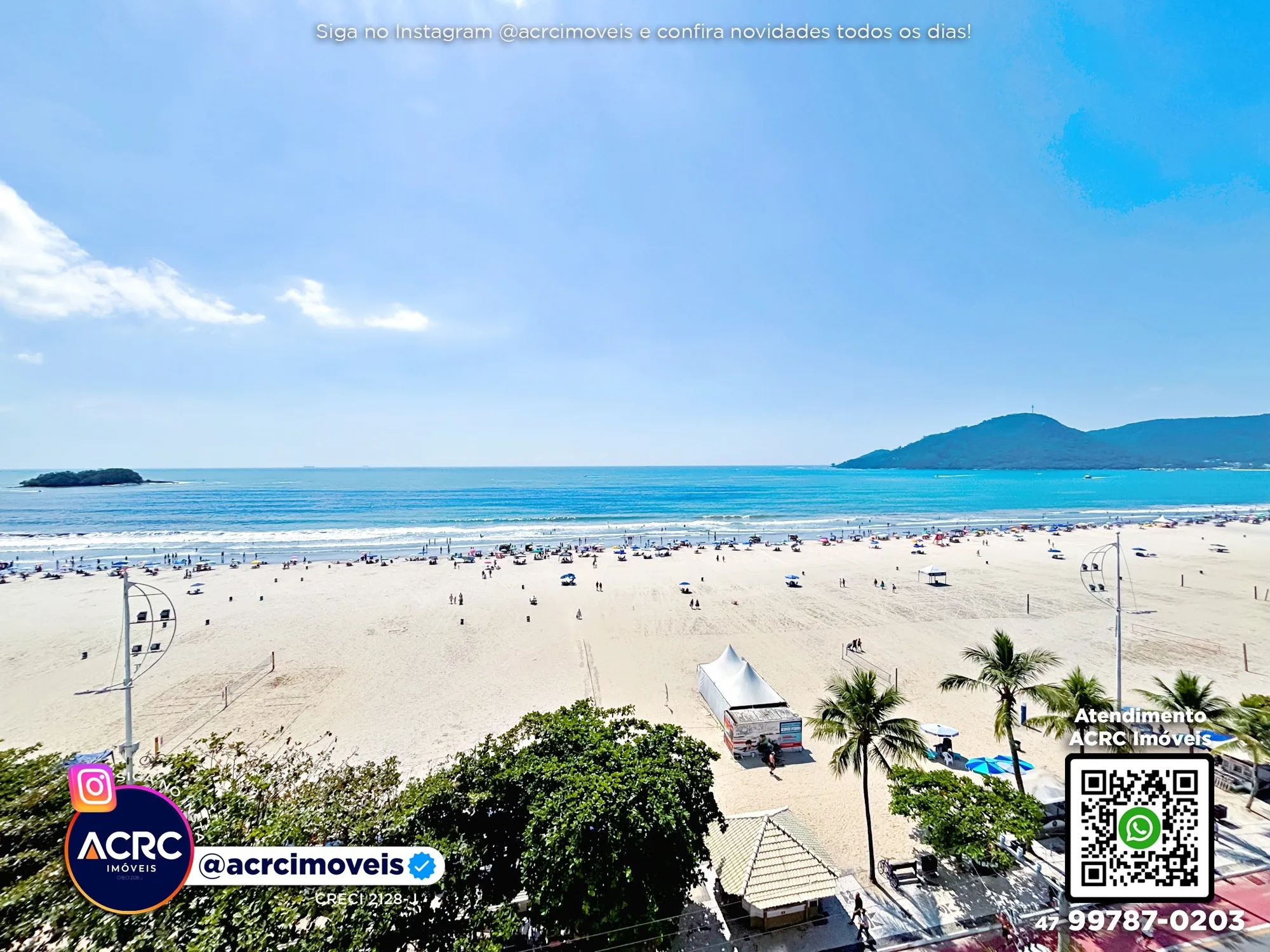 ACRC Imóveis - AP10131 - Apartamento beira mar a Venda em Balneário Camboriú - foto 1