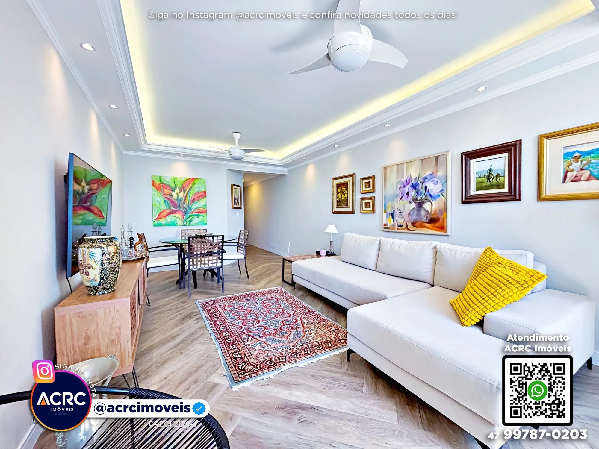 ACRC Imóveis - AP10131 - Apartamento beira mar a Venda em Balneário Camboriú — foto 4