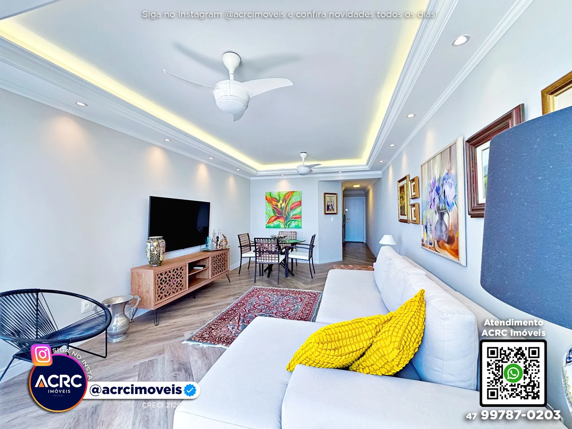 ACRC Imóveis - AP10131 - Apartamento beira mar a Venda em Balneário Camboriú — foto 6