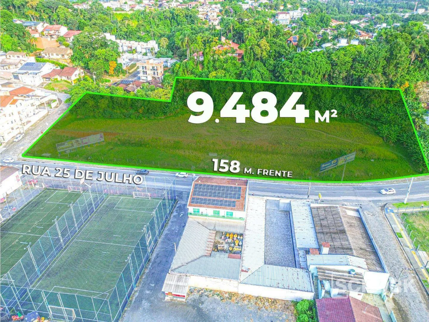 Terreno à venda, 9484 m por R$ 14.500.000,00 - Itoupava Norte - Blumenau/SC - foto 1