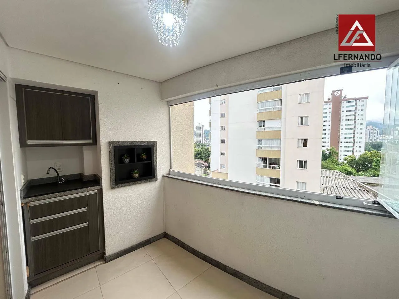 Apartamento com 2 dormitórios para alugar, 77 m - Vila Nova - Blumenau/SC — foto 3