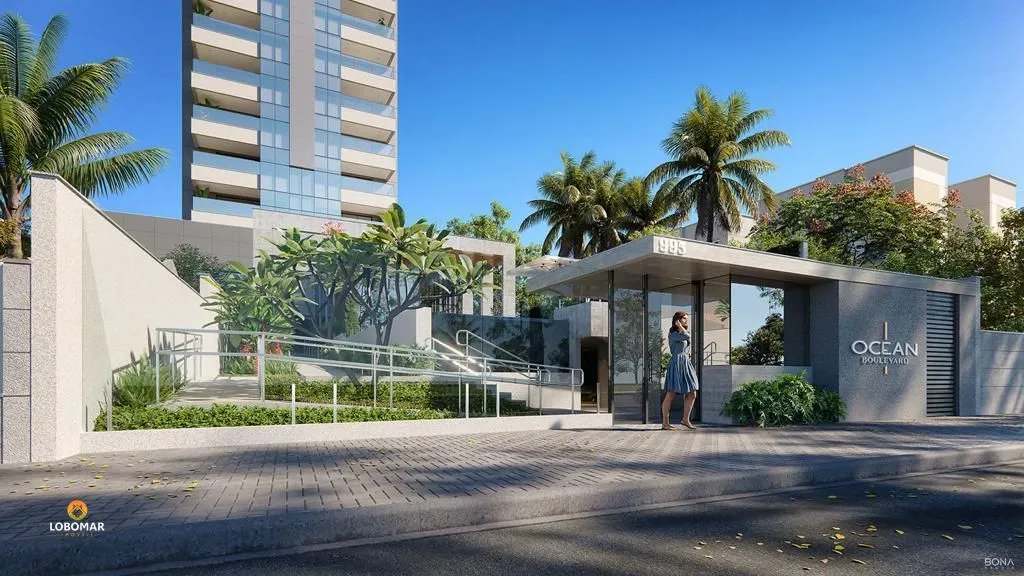 Apartamento vista mar, com 3 dormitórios à venda - Centro - Balneário Piçarras/ — foto 4