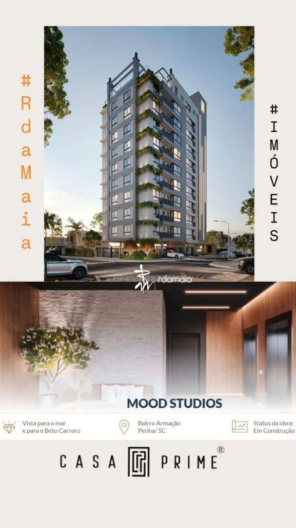 STUDIO "LOFT" COM VISTA MAR EM PENHA SC - MOOD CASA PRIME - foto 1