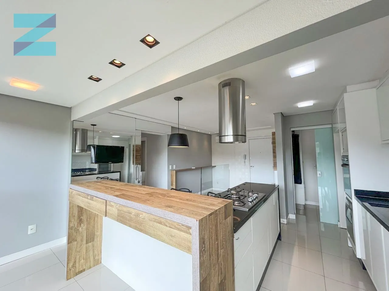 Apartamento mobiliado, em andar alto ! — foto 4