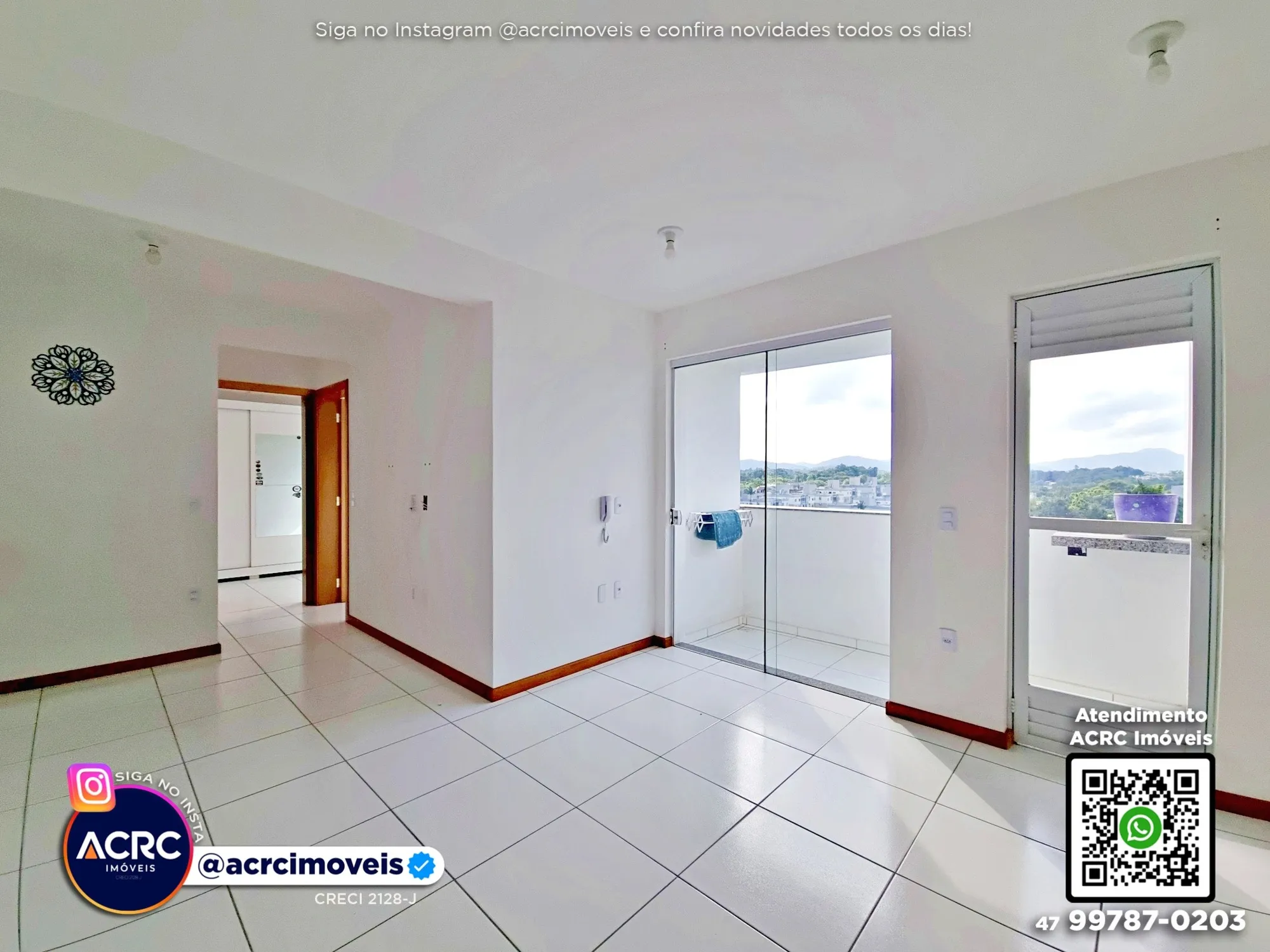 ACRC Imóveis - AP10157 - Apartamento para Locação no Bairro Salto Weissbach em Blumenau - foto 1