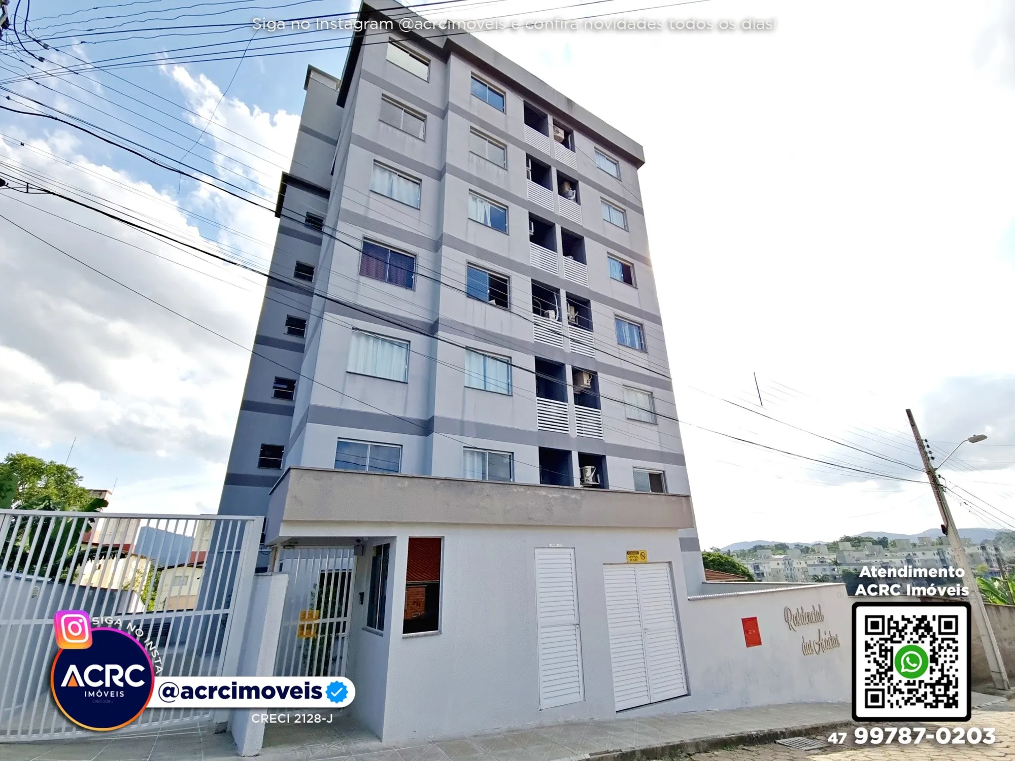 ACRC Imóveis - AP10157 - Apartamento para Locação no Bairro Salto Weissbach em Blumenau — foto 2