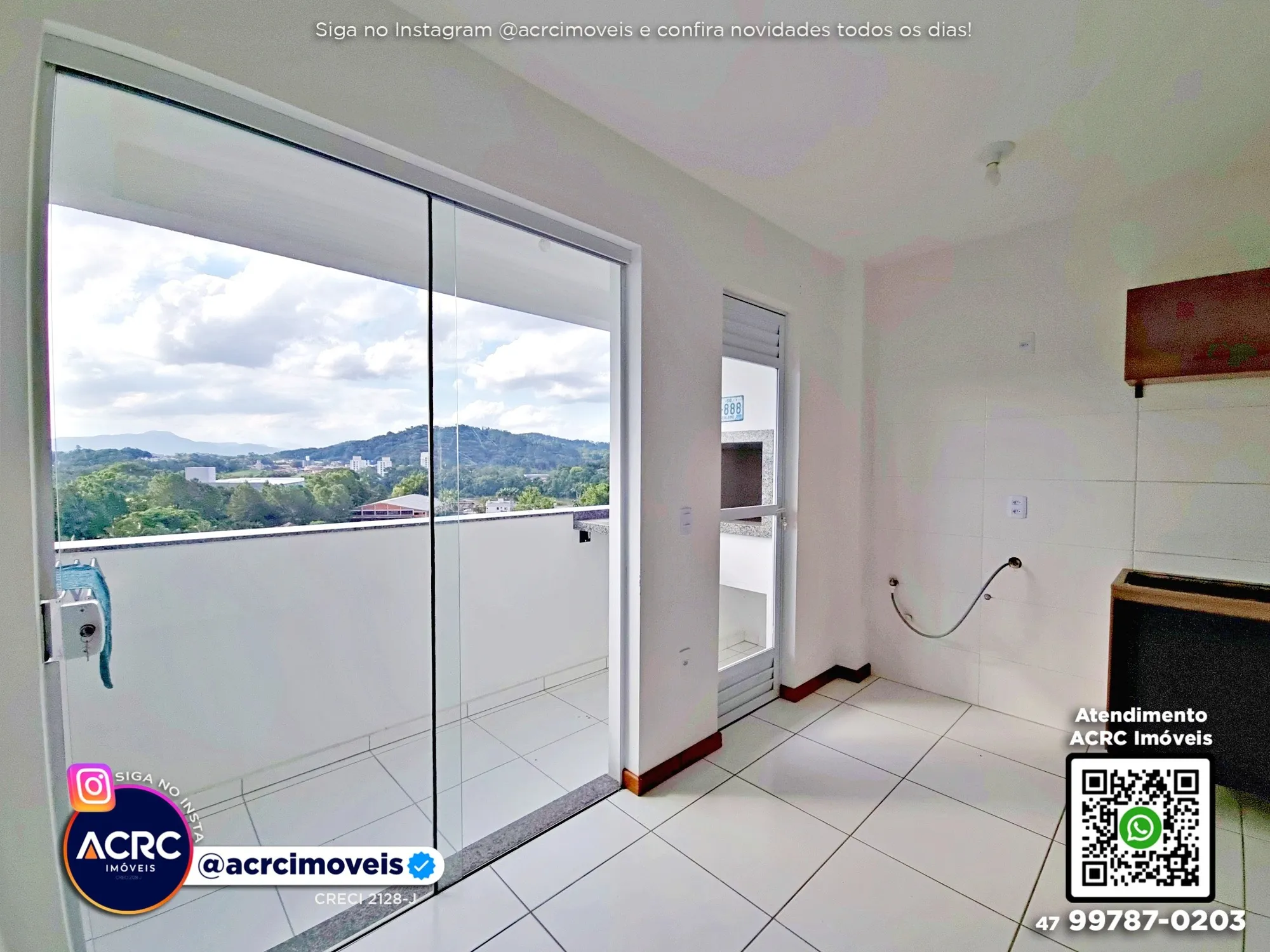 ACRC Imóveis - AP10157 - Apartamento para Locação no Bairro Salto Weissbach em Blumenau — foto 5