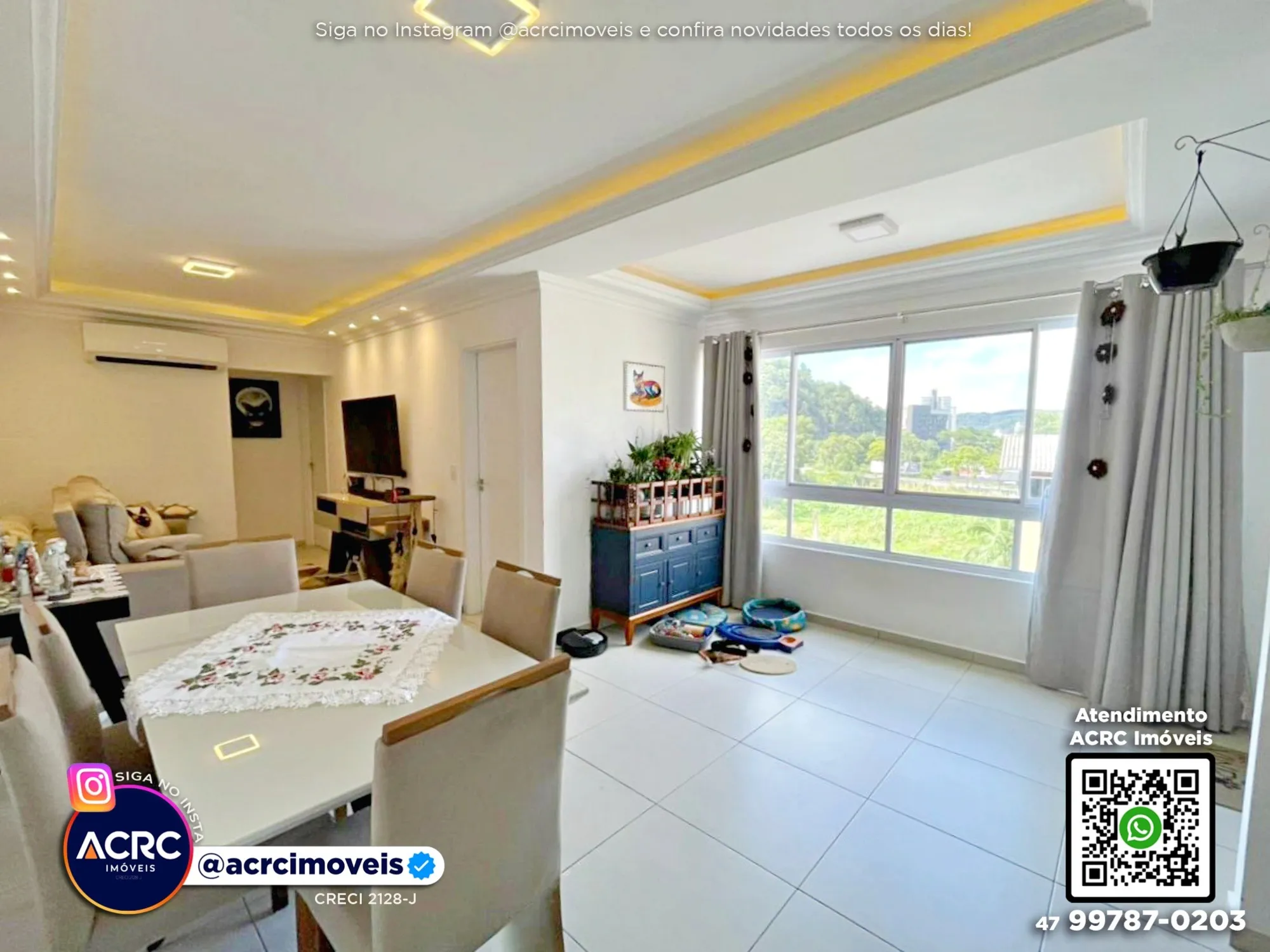 ACRC Imóveis - AP10155 - Apartamento a Venda no Bairro Garcia em Blumenau — foto 2