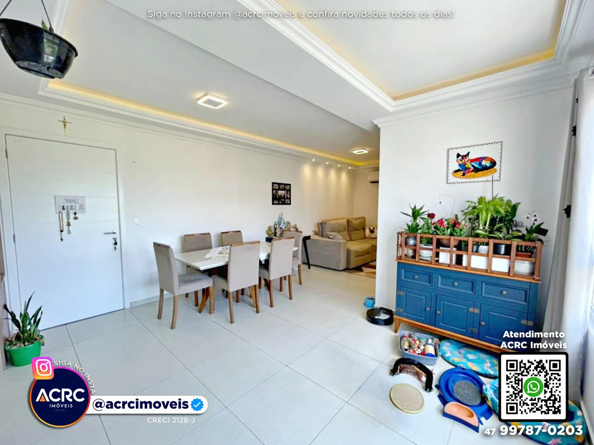 ACRC Imóveis - AP10155 - Apartamento a Venda no Bairro Garcia em Blumenau — foto 3