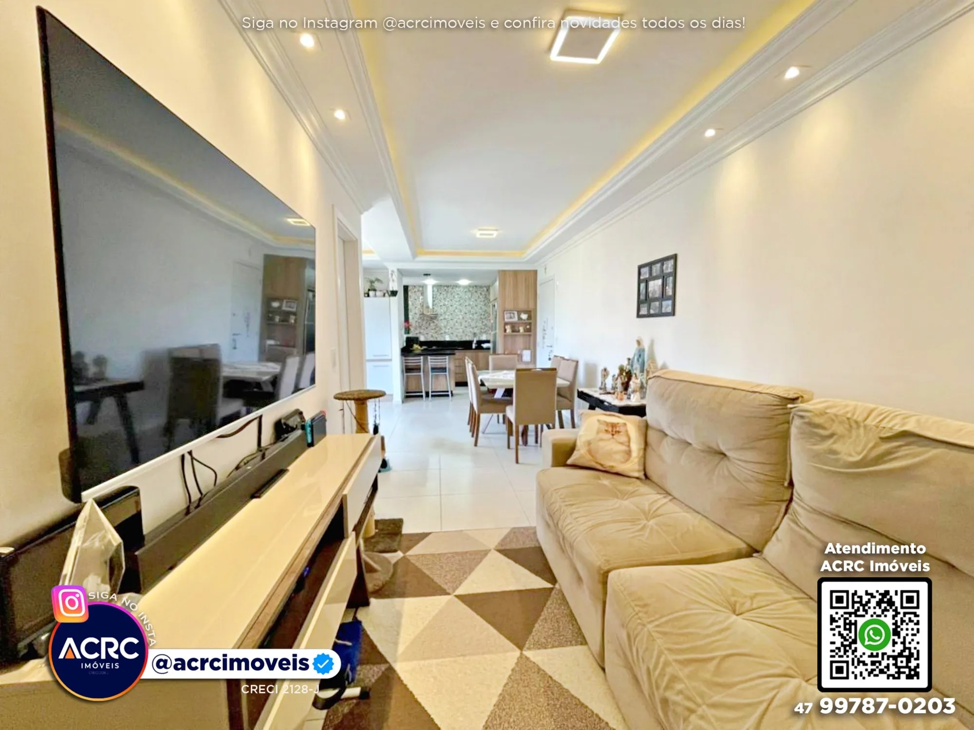 ACRC Imóveis - AP10155 - Apartamento a Venda no Bairro Garcia em Blumenau - foto 1