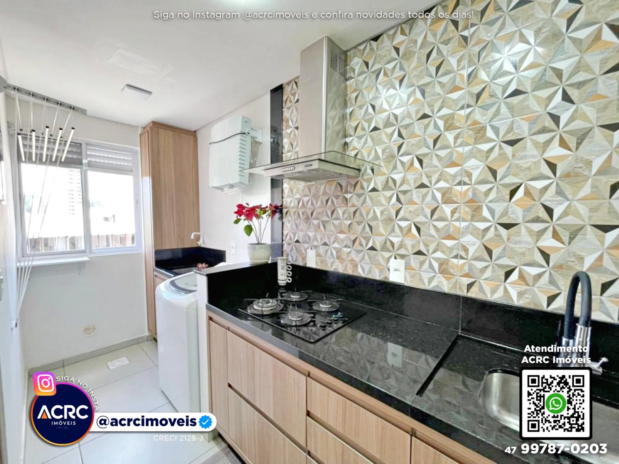 ACRC Imóveis - AP10155 - Apartamento a Venda no Bairro Garcia em Blumenau — foto 4