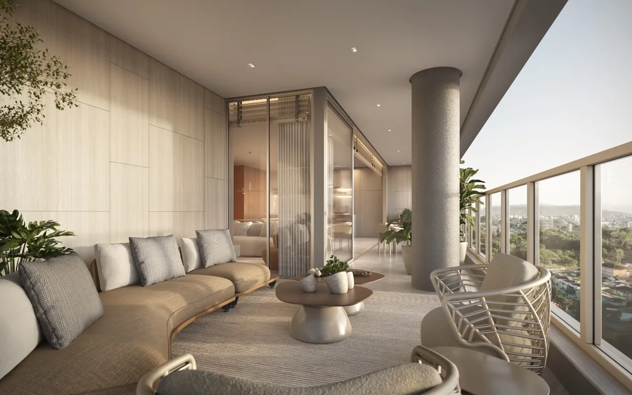 Apartamento Giardino no Edifício ATMA com 3 suítes à venda no bairro Glória em Joinville a partir de R$ 2.562.445,96 — foto 5