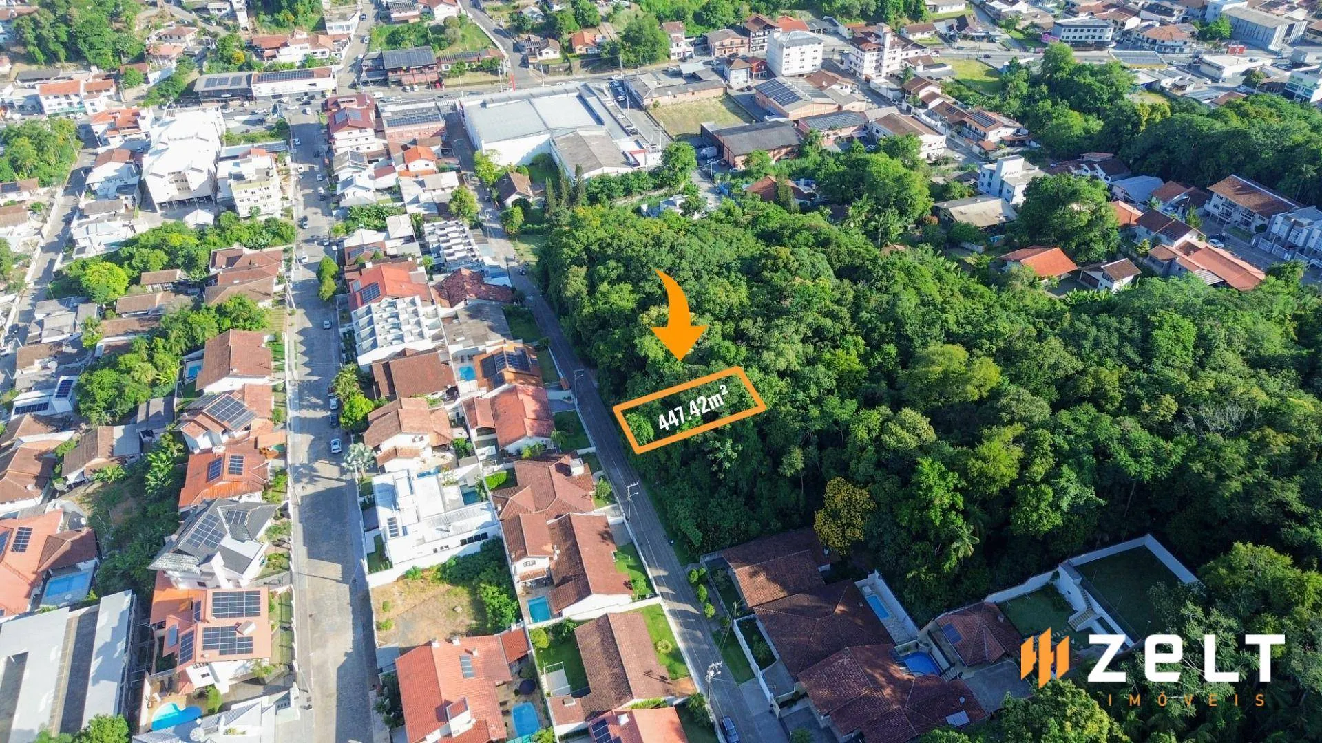 Terreno à venda, 447 m por R$ 447.420,00 - Água Verde - Blumenau/SC — foto 3