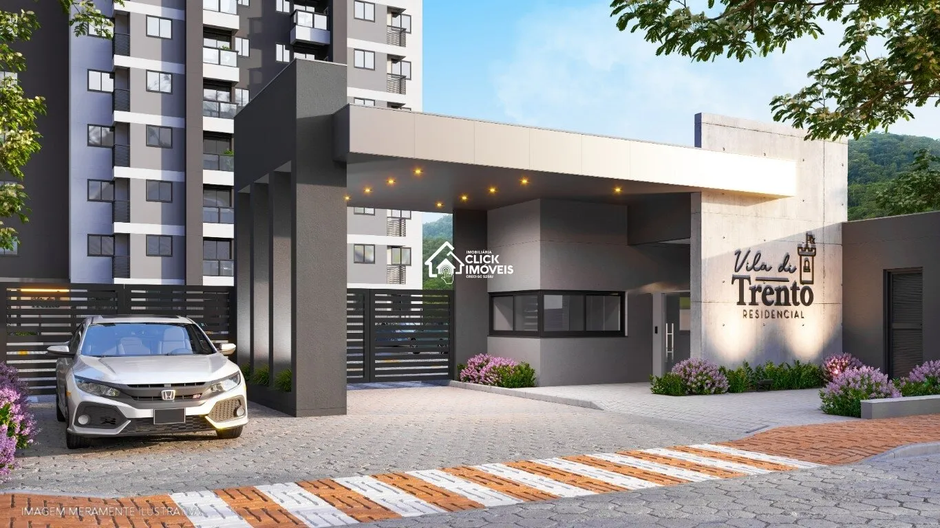 Apartamento com 2 dormitórios à venda no bairro Itoupavazinha em Blumenau/SC - foto 1