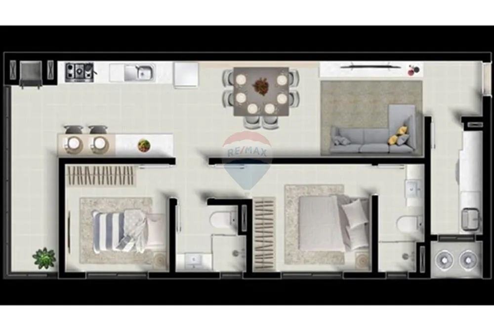 Apartamento novo com 2 dormitórios a venda no bairro Nações, em Indaial/SC — foto 5