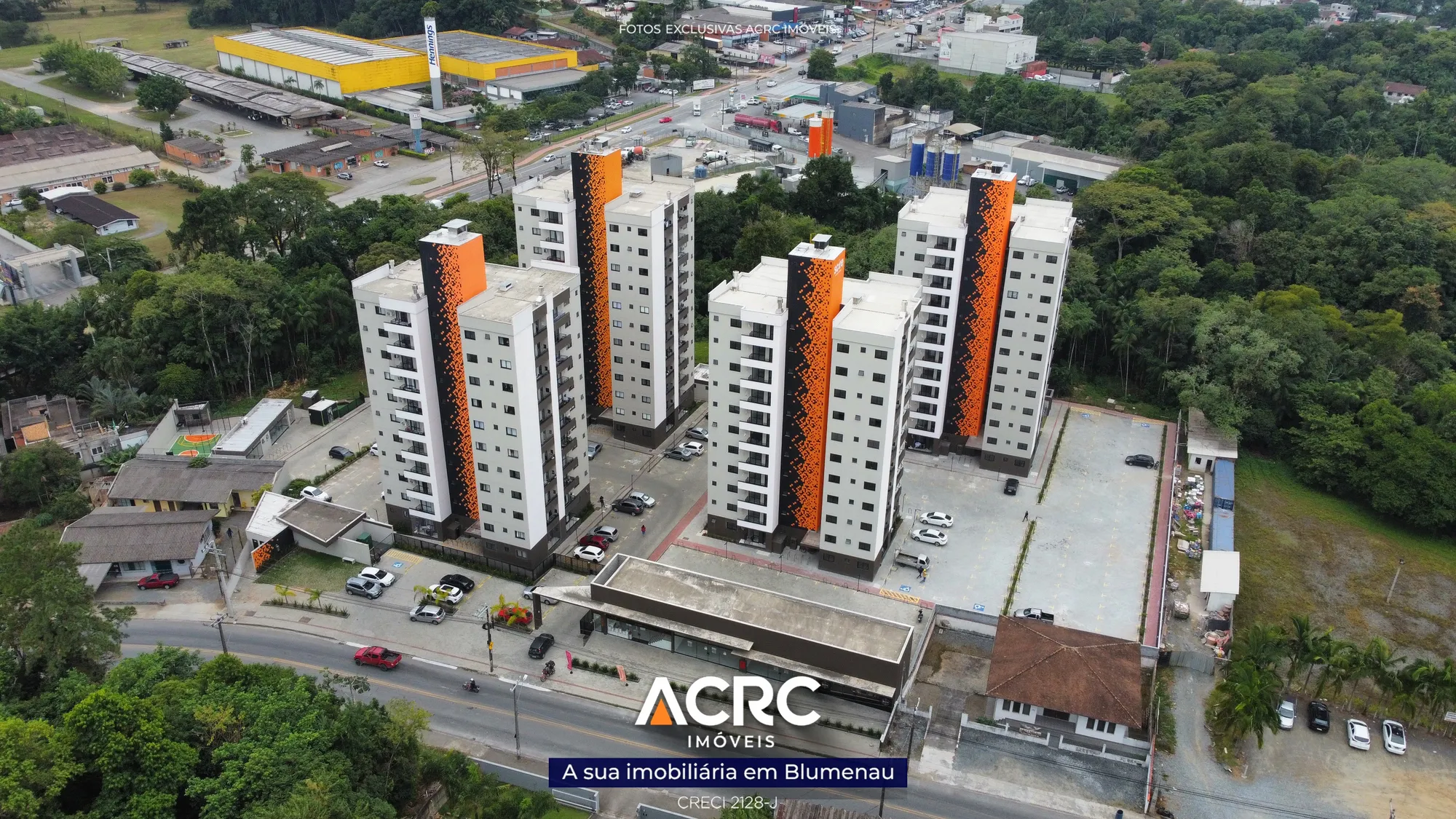 ACRC Imóveis - AP10169 - Apartamento aVenda no Bairro Salto do Norte em Blumenau - foto 1