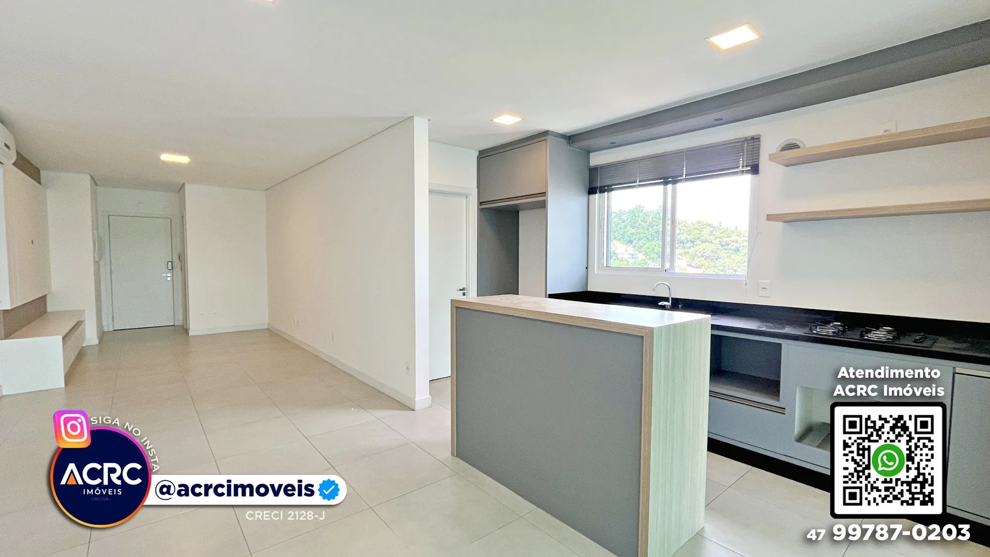 ACRC Imóveis - AP10166 - Apartamento para Locação no Bairro Victor Konder em Blumenau — foto 2