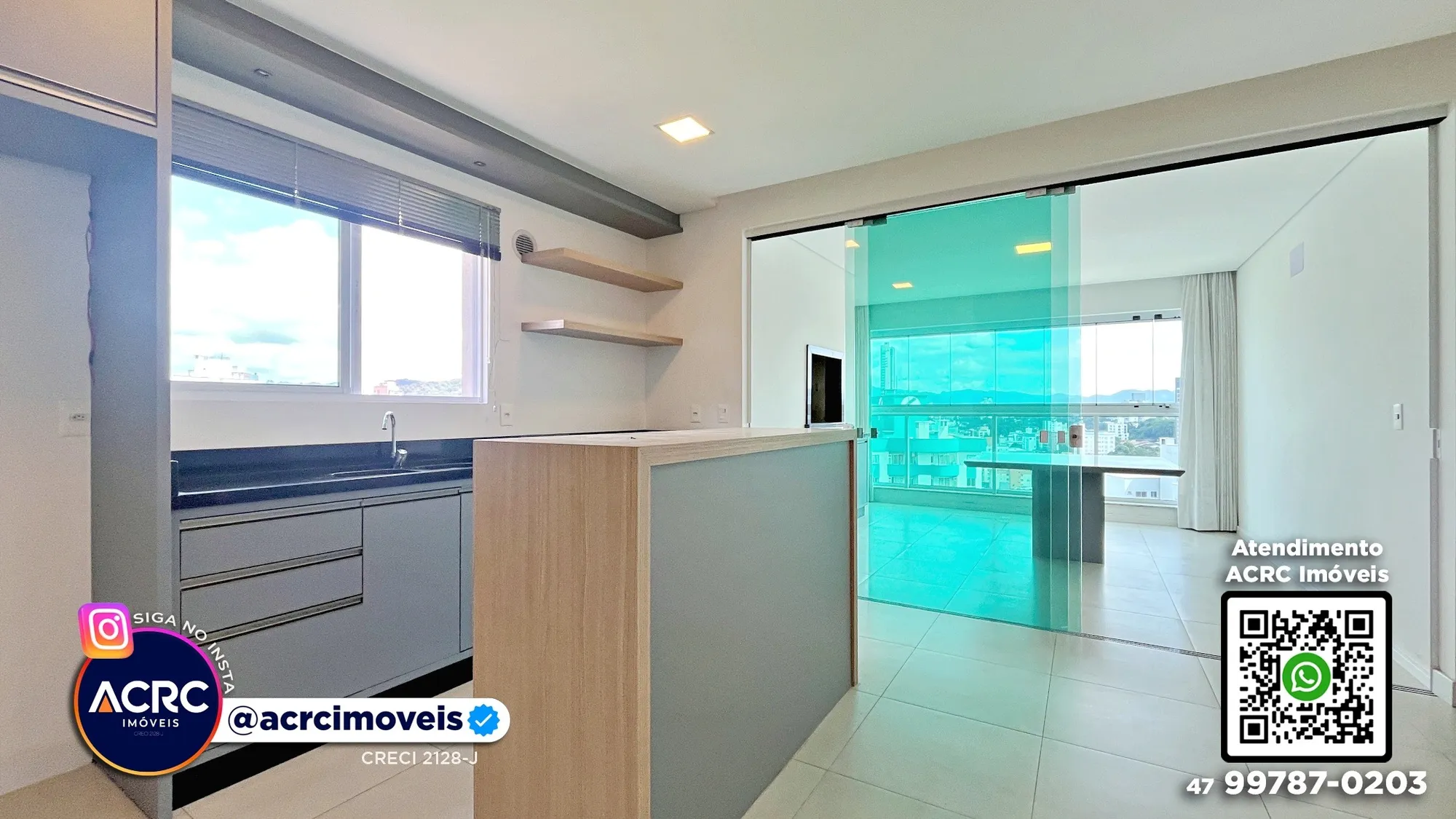 ACRC Imóveis - AP10166 - Apartamento para Locação no Bairro Victor Konder em Blumenau — foto 6