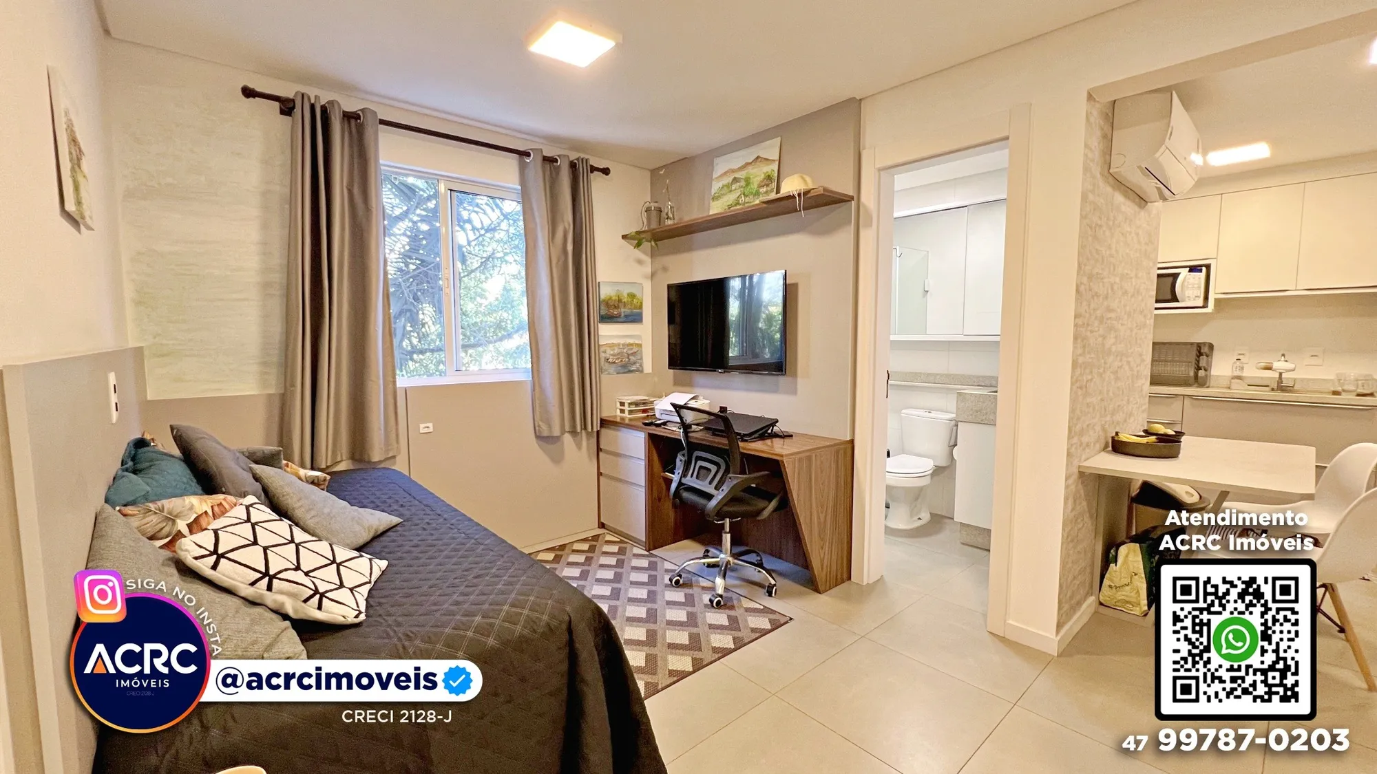 ACRC Imóveis - AP10163 - Loft a Venda no Bairro Velha em Blumenau - foto 1