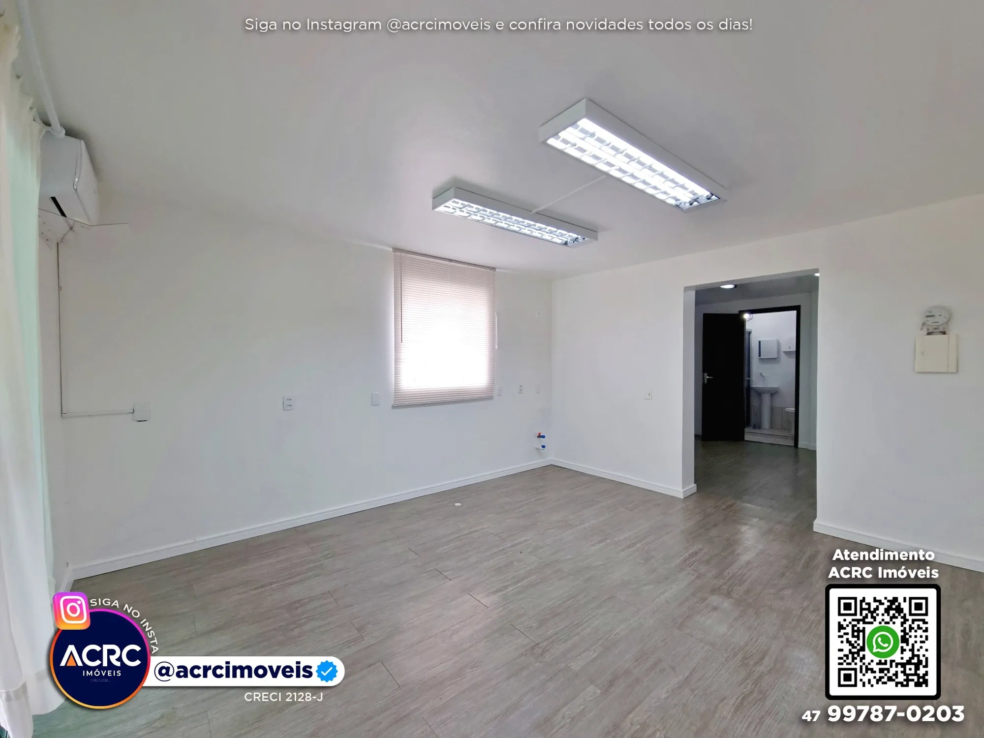 ACRC Imóveis - SA01391 - Sala Comercial para Locação no Bairro Velha em Blumenau - foto 1