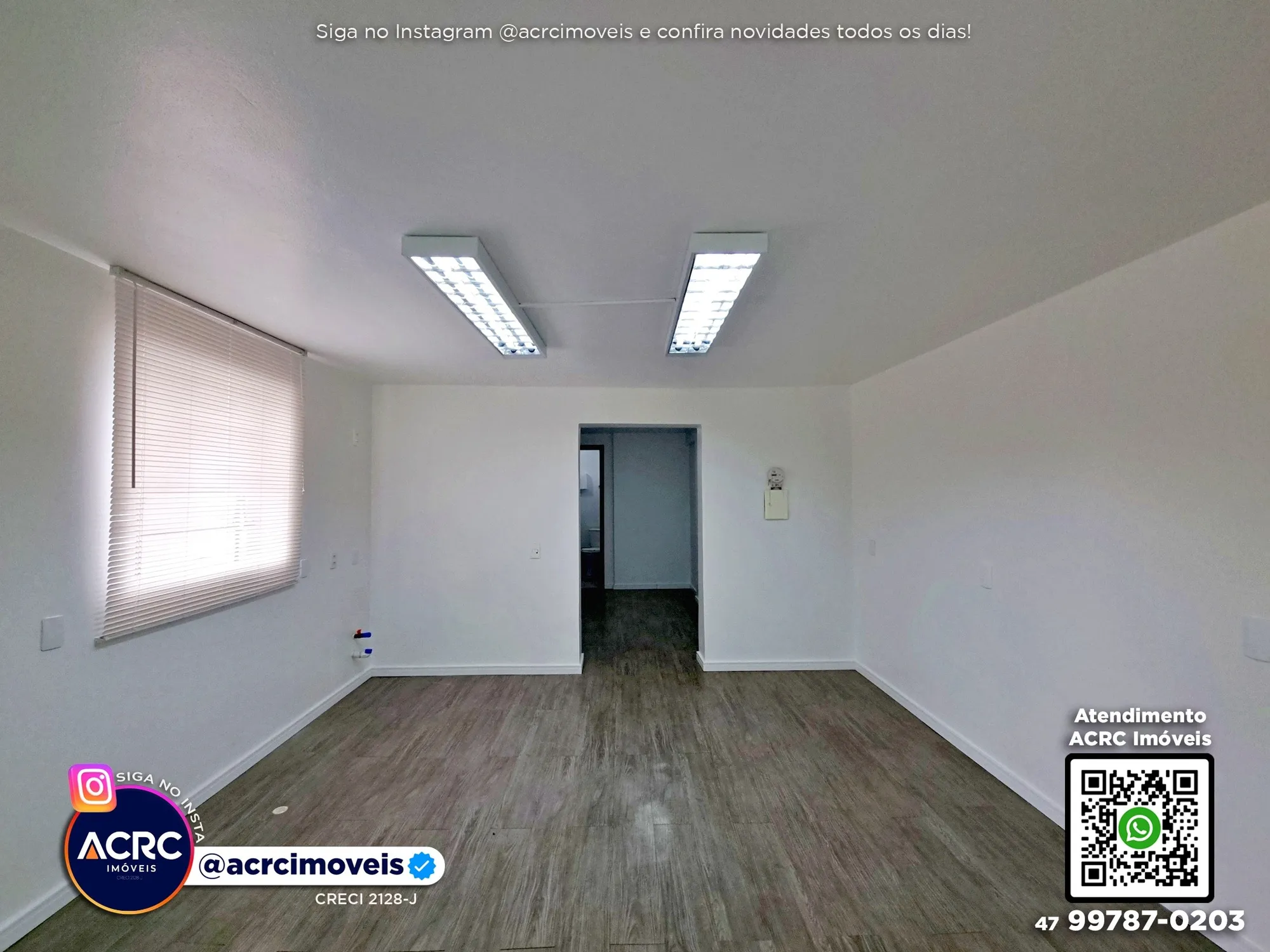 ACRC Imóveis - SA01391 - Sala Comercial para Locação no Bairro Velha em Blumenau — foto 2