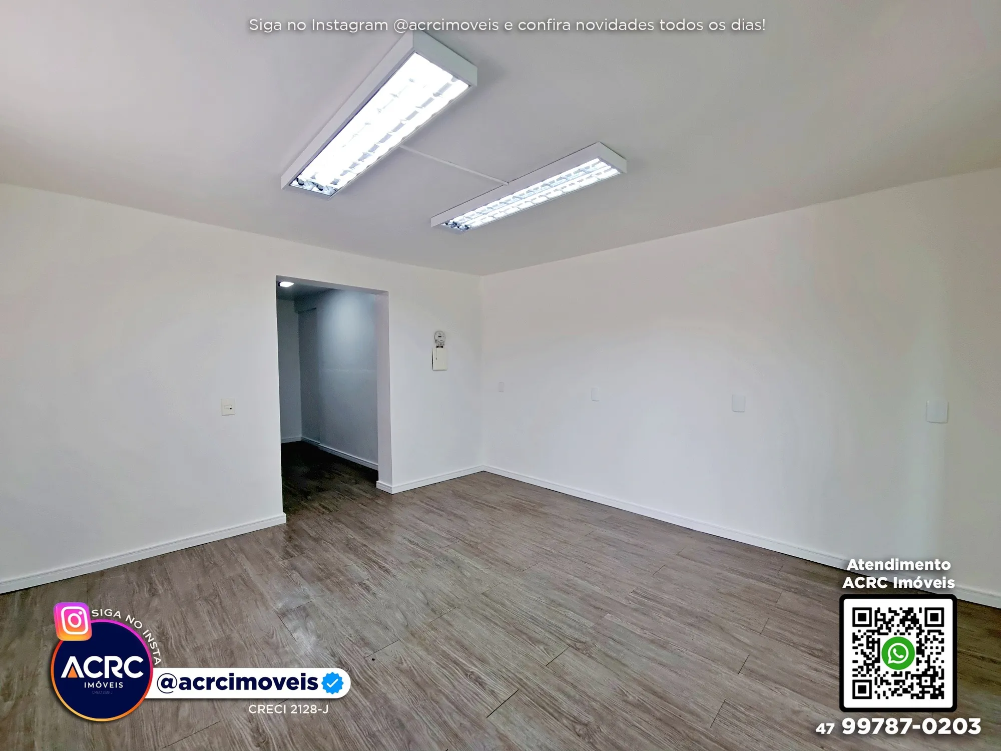 ACRC Imóveis - SA01391 - Sala Comercial para Locação no Bairro Velha em Blumenau — foto 4