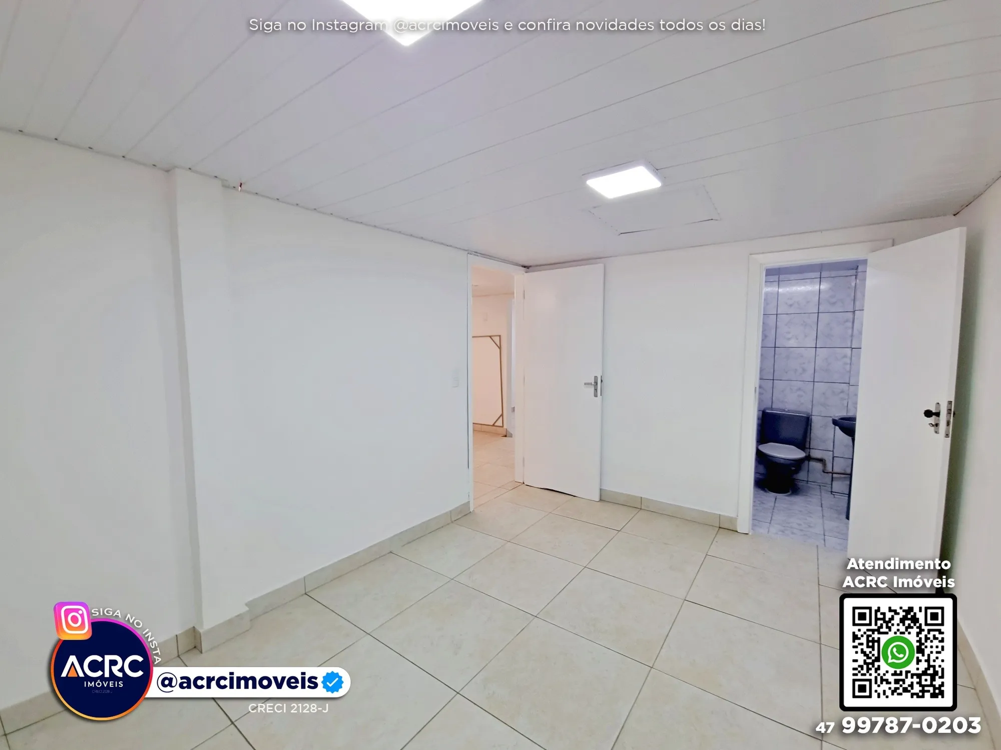 ACRC Imóveis - SA01390 - Sala Comercial para Locação no Bairro Velha em Blumenau — foto 6
