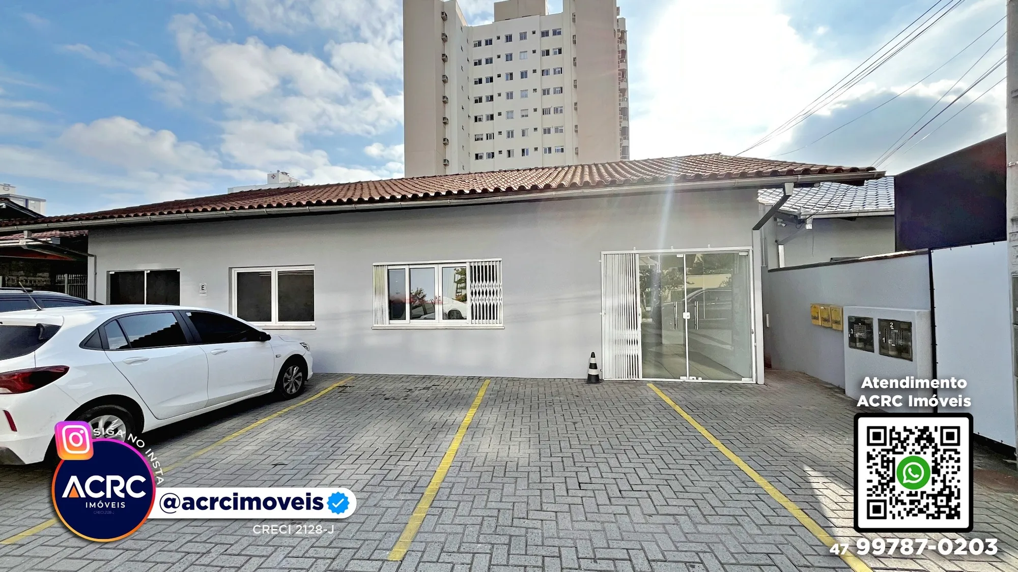 ACRC Imóveis - SA01389 - Sala comercial para Locação no Bairro Vila Nova em Blumenau - foto 1