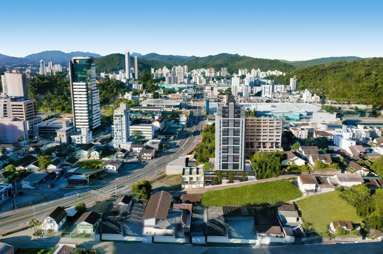 ACRC Imóveis - AP10160 - Apartamento em construção no Bairro Velha em Blumenau - foto 1