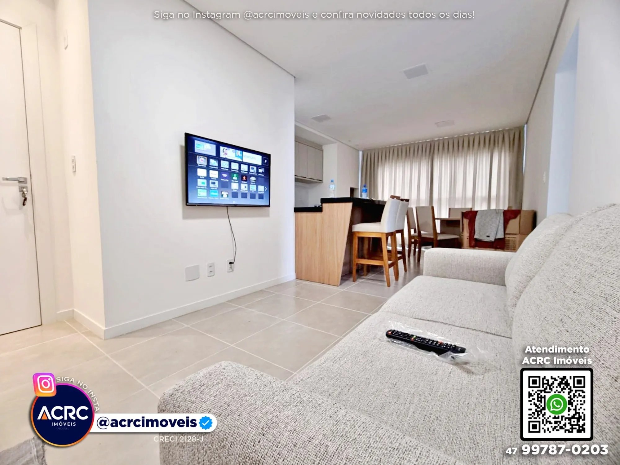 ACRC Imóveis - AP10159 - Apartamento para Locação no Bairro Velha Central em Blumenau — foto 2