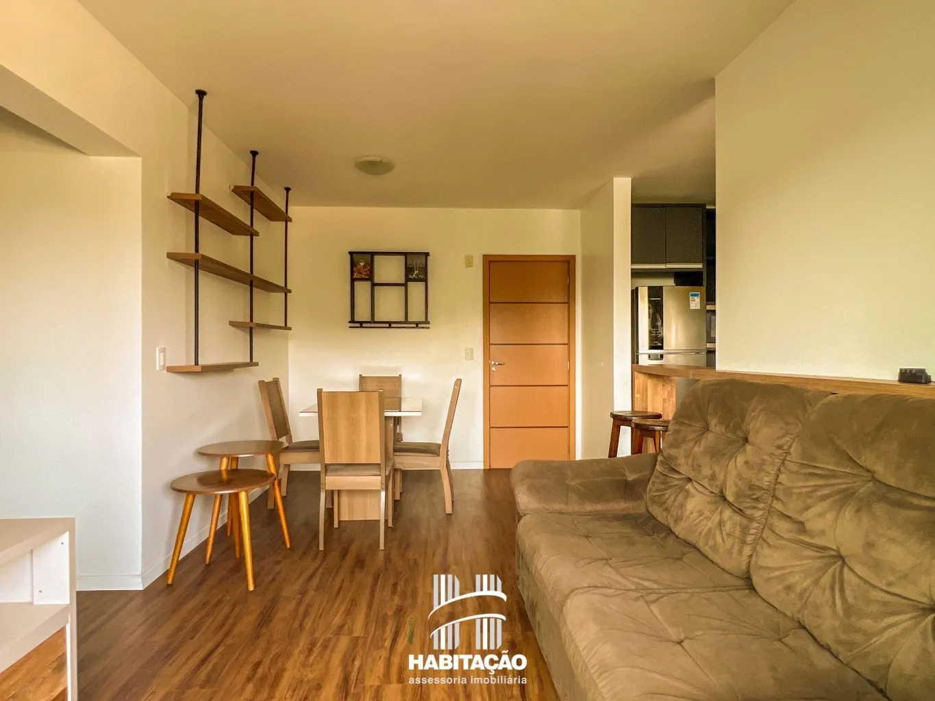 Apartamento Mobiliado com 2 Dormitórios | Andar Alto | Bairro Velha — foto 4