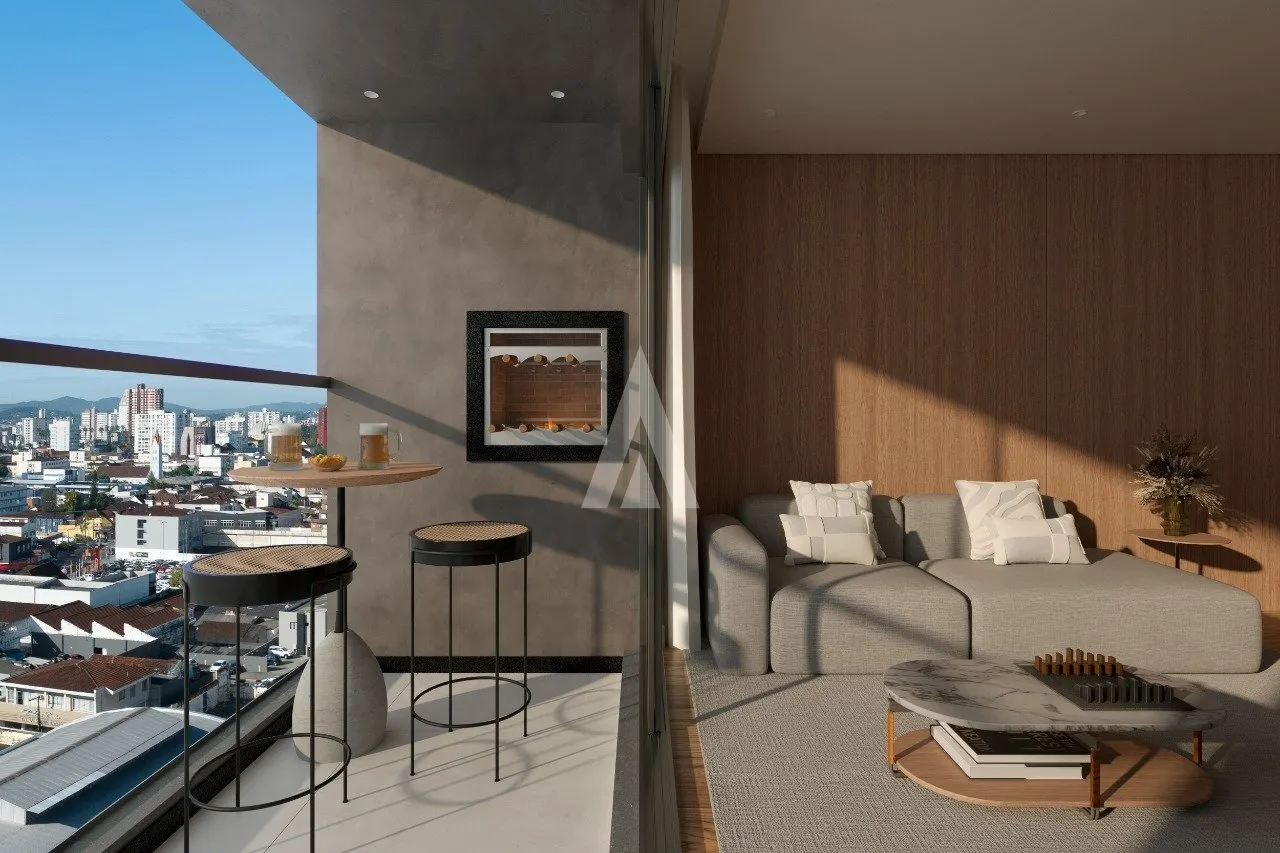 Apartamento com 1 suíte e 2 quartos à venda no bairro América em Joinville-SC por R$625.999,16. — foto 5